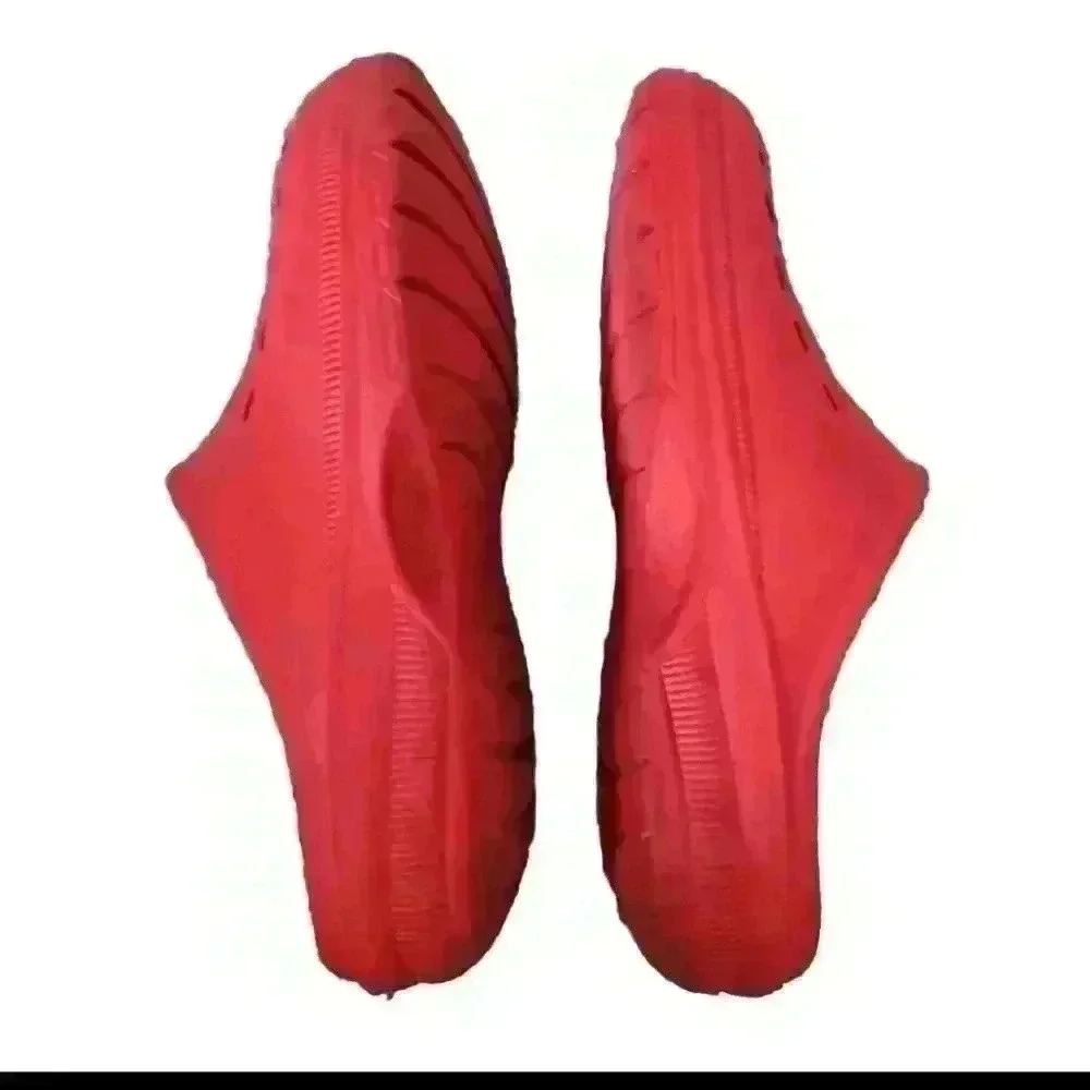 Foco Mens Red Los Angeles Angels Baseball Lightweight Rubber Clogs S (7/8)